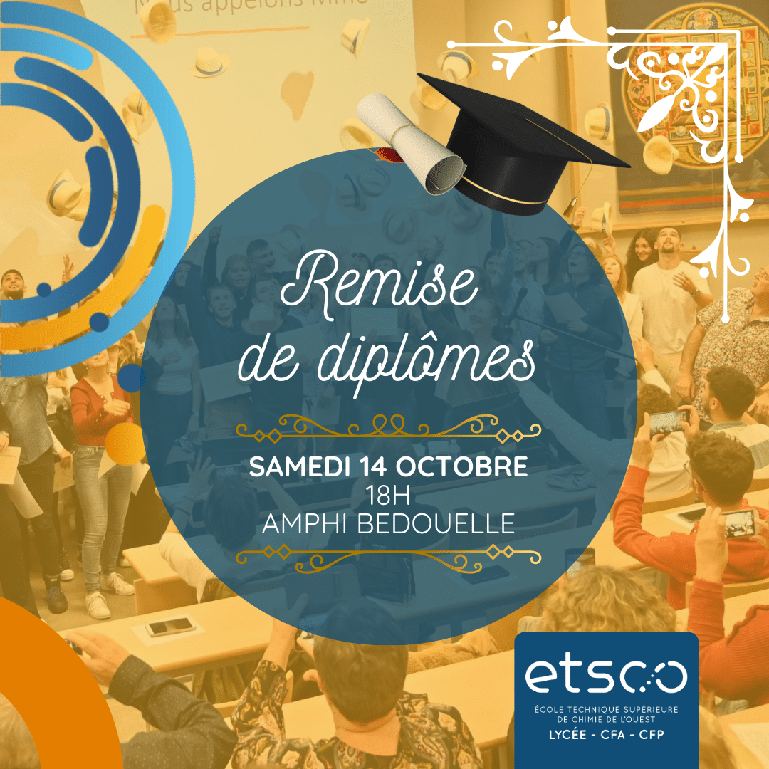 Remise de diplôme 2023 ETSCO