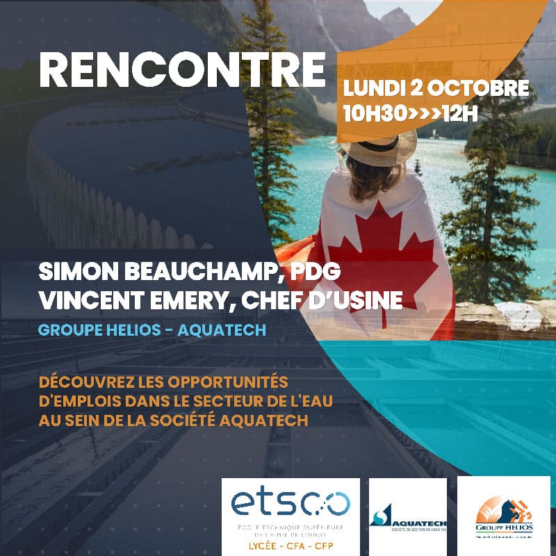 Rencontre Aquatech à l'ETSCO